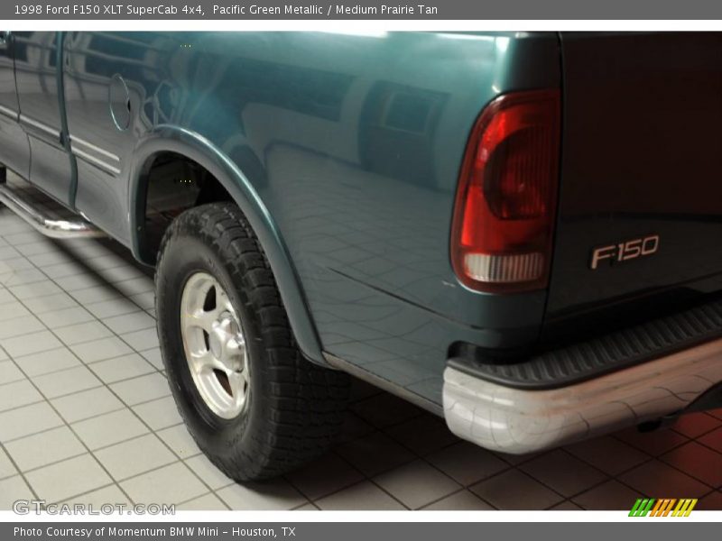 Pacific Green Metallic / Medium Prairie Tan 1998 Ford F150 XLT SuperCab 4x4