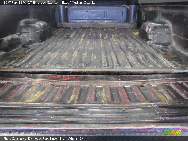 Black / Medium Graphite 1997 Ford F250 XLT Extended Cab 4x4