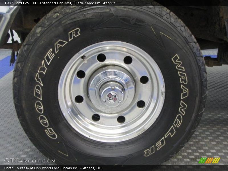 Black / Medium Graphite 1997 Ford F250 XLT Extended Cab 4x4