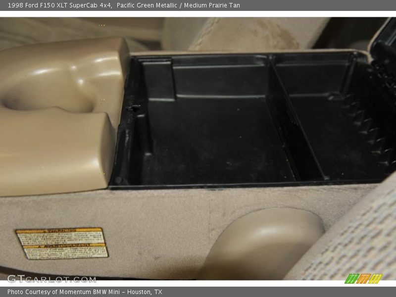 Pacific Green Metallic / Medium Prairie Tan 1998 Ford F150 XLT SuperCab 4x4