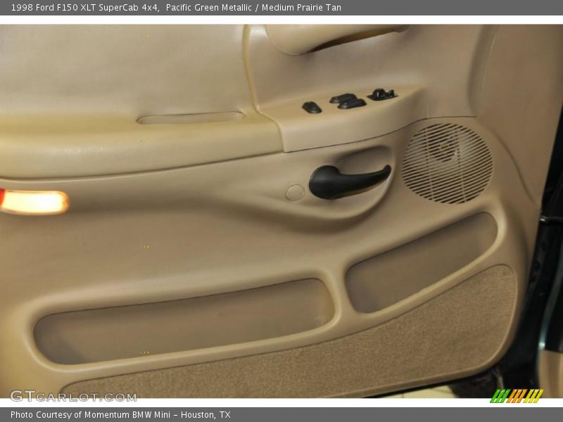 Pacific Green Metallic / Medium Prairie Tan 1998 Ford F150 XLT SuperCab 4x4