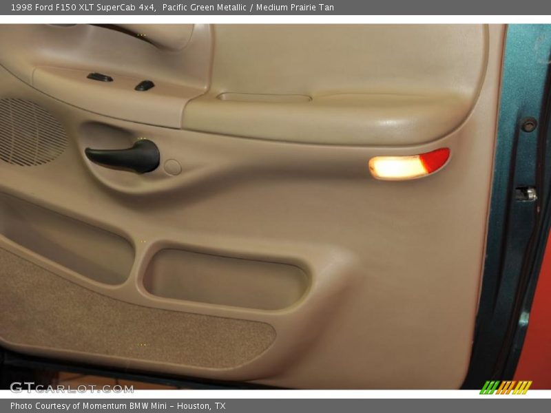Pacific Green Metallic / Medium Prairie Tan 1998 Ford F150 XLT SuperCab 4x4