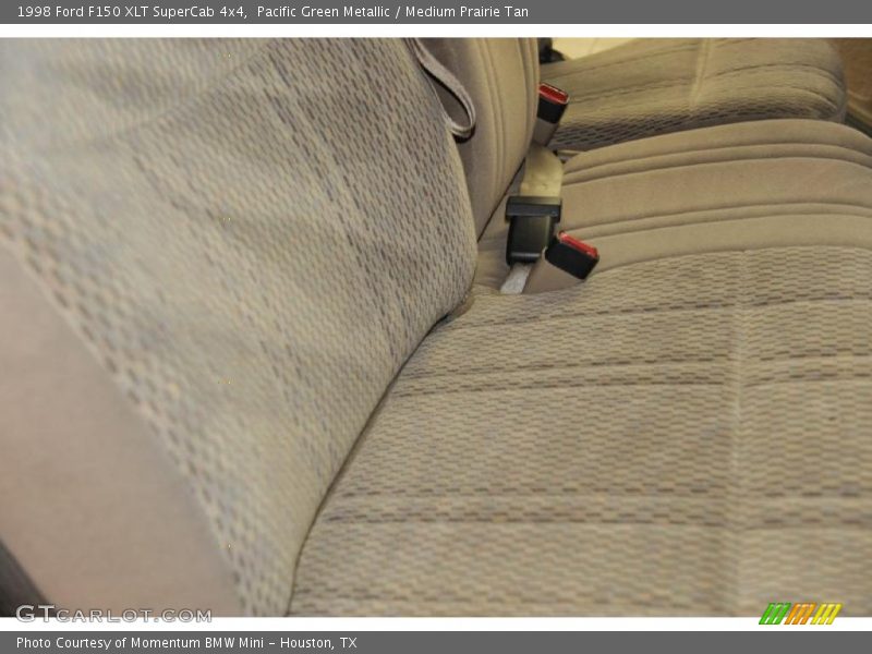 Pacific Green Metallic / Medium Prairie Tan 1998 Ford F150 XLT SuperCab 4x4