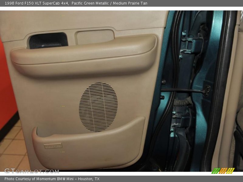 Pacific Green Metallic / Medium Prairie Tan 1998 Ford F150 XLT SuperCab 4x4