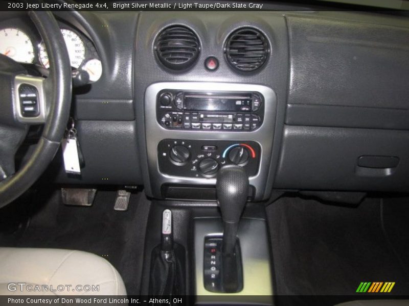 Bright Silver Metallic / Light Taupe/Dark Slate Gray 2003 Jeep Liberty Renegade 4x4