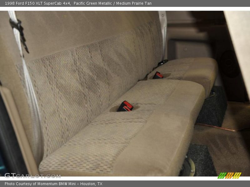 Pacific Green Metallic / Medium Prairie Tan 1998 Ford F150 XLT SuperCab 4x4