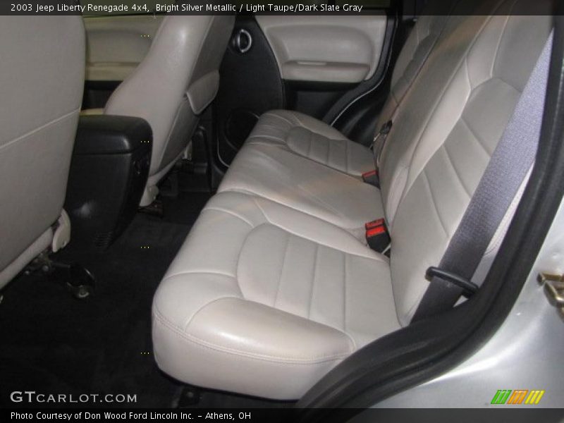 Bright Silver Metallic / Light Taupe/Dark Slate Gray 2003 Jeep Liberty Renegade 4x4