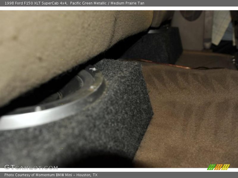Pacific Green Metallic / Medium Prairie Tan 1998 Ford F150 XLT SuperCab 4x4