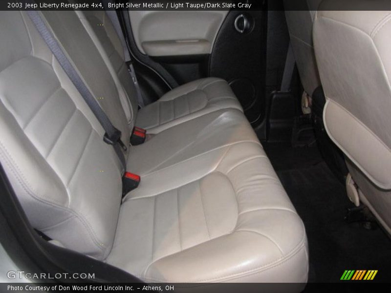 Bright Silver Metallic / Light Taupe/Dark Slate Gray 2003 Jeep Liberty Renegade 4x4