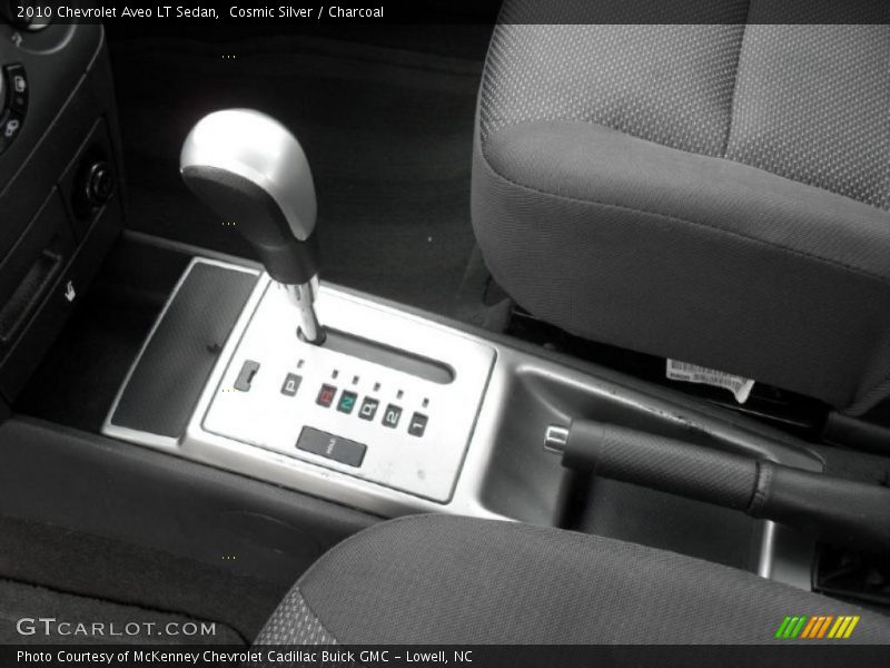 Cosmic Silver / Charcoal 2010 Chevrolet Aveo LT Sedan