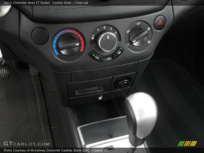 Cosmic Silver / Charcoal 2010 Chevrolet Aveo LT Sedan