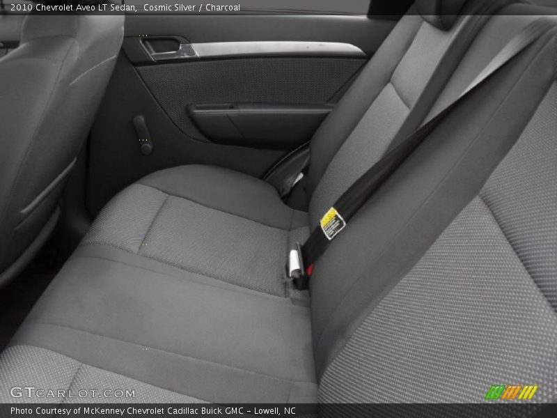 Cosmic Silver / Charcoal 2010 Chevrolet Aveo LT Sedan