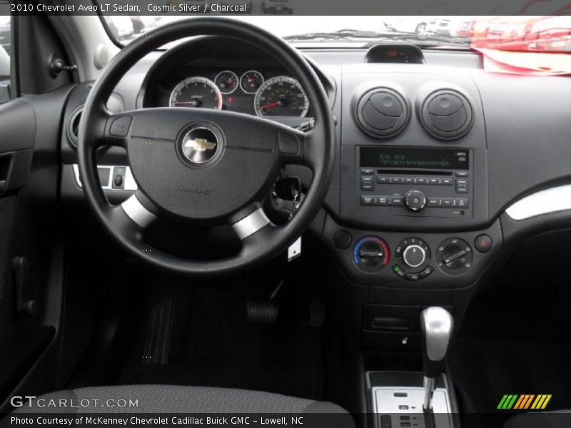 Cosmic Silver / Charcoal 2010 Chevrolet Aveo LT Sedan