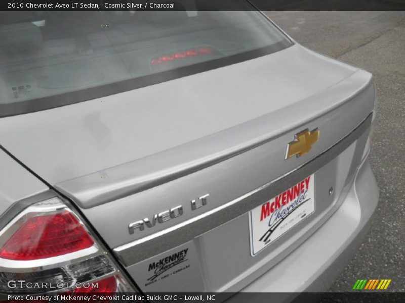 Cosmic Silver / Charcoal 2010 Chevrolet Aveo LT Sedan