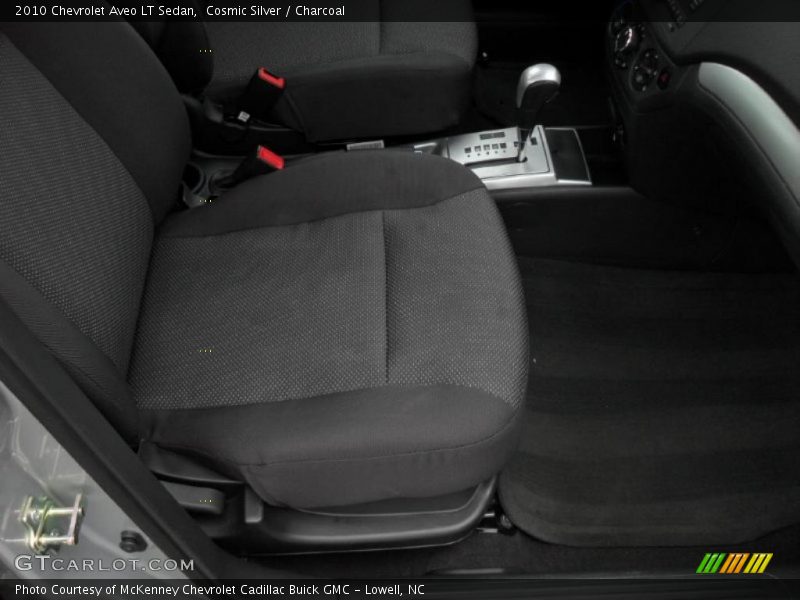 Cosmic Silver / Charcoal 2010 Chevrolet Aveo LT Sedan