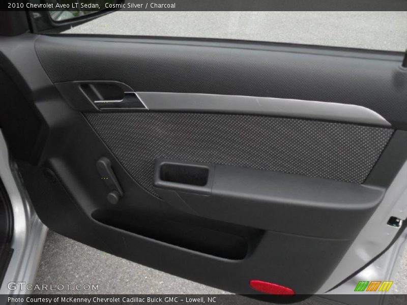 Cosmic Silver / Charcoal 2010 Chevrolet Aveo LT Sedan