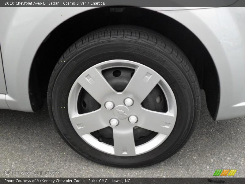 Cosmic Silver / Charcoal 2010 Chevrolet Aveo LT Sedan
