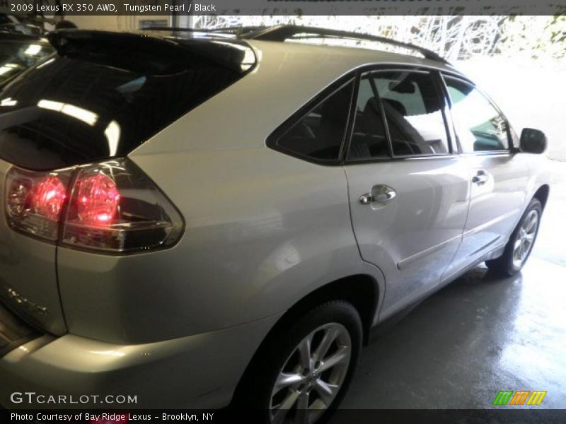 Tungsten Pearl / Black 2009 Lexus RX 350 AWD