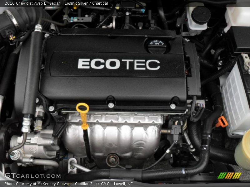 Cosmic Silver / Charcoal 2010 Chevrolet Aveo LT Sedan