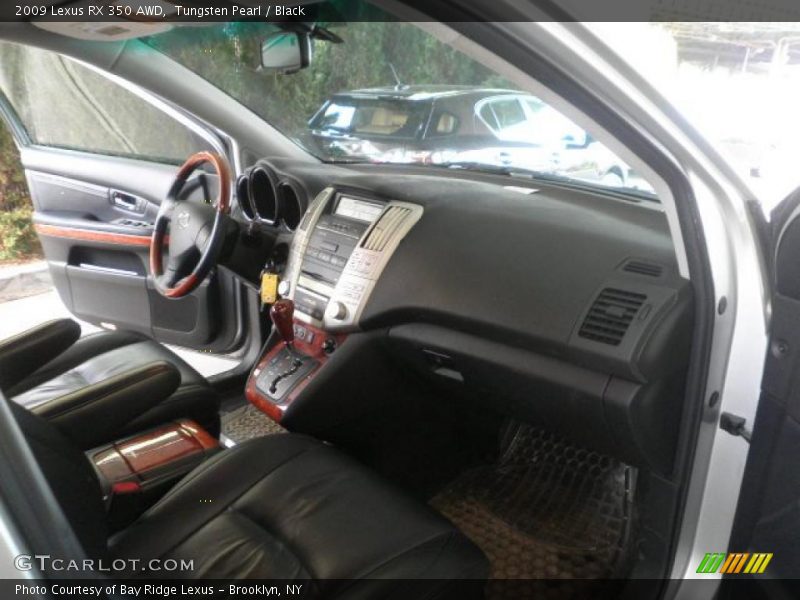 Tungsten Pearl / Black 2009 Lexus RX 350 AWD