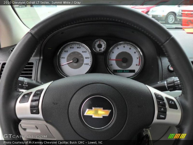 Summit White / Gray 2010 Chevrolet Cobalt LT Sedan