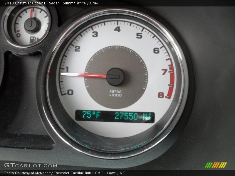 Summit White / Gray 2010 Chevrolet Cobalt LT Sedan