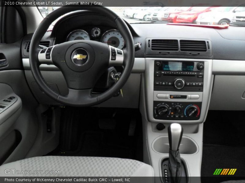 Summit White / Gray 2010 Chevrolet Cobalt LT Sedan