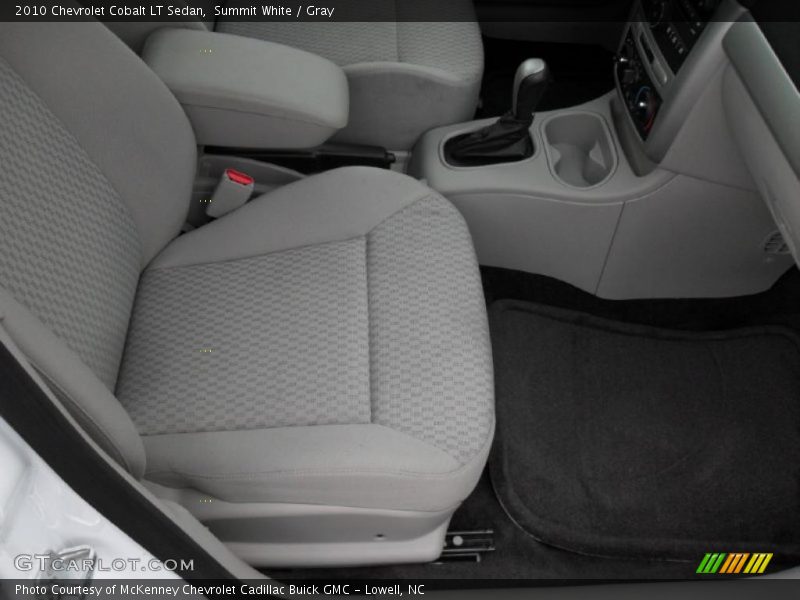 Summit White / Gray 2010 Chevrolet Cobalt LT Sedan