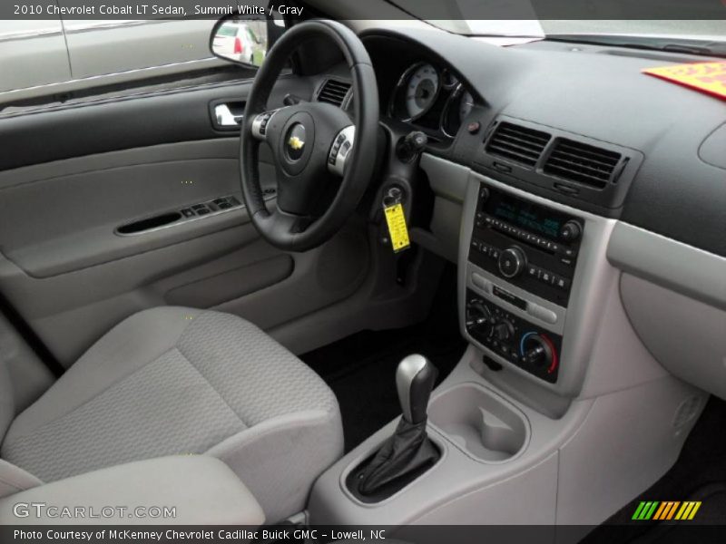 Summit White / Gray 2010 Chevrolet Cobalt LT Sedan