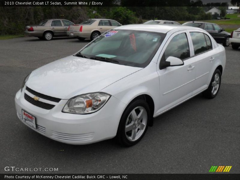 Summit White / Ebony 2010 Chevrolet Cobalt LT Sedan