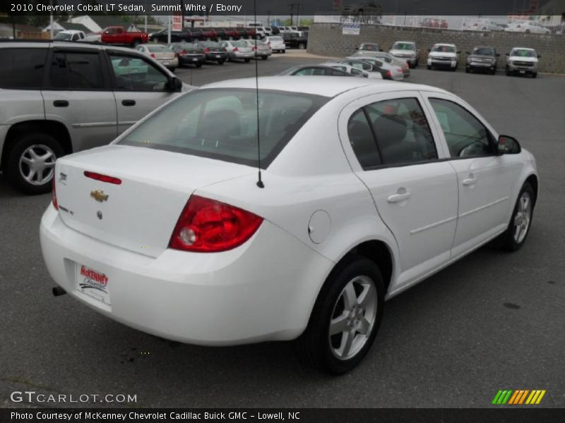 Summit White / Ebony 2010 Chevrolet Cobalt LT Sedan