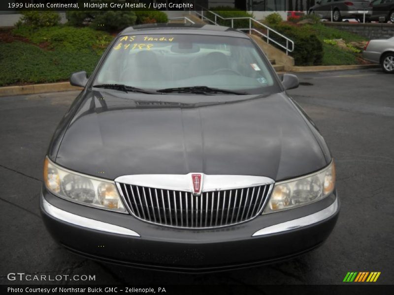 Midnight Grey Metallic / Light Graphite 1999 Lincoln Continental