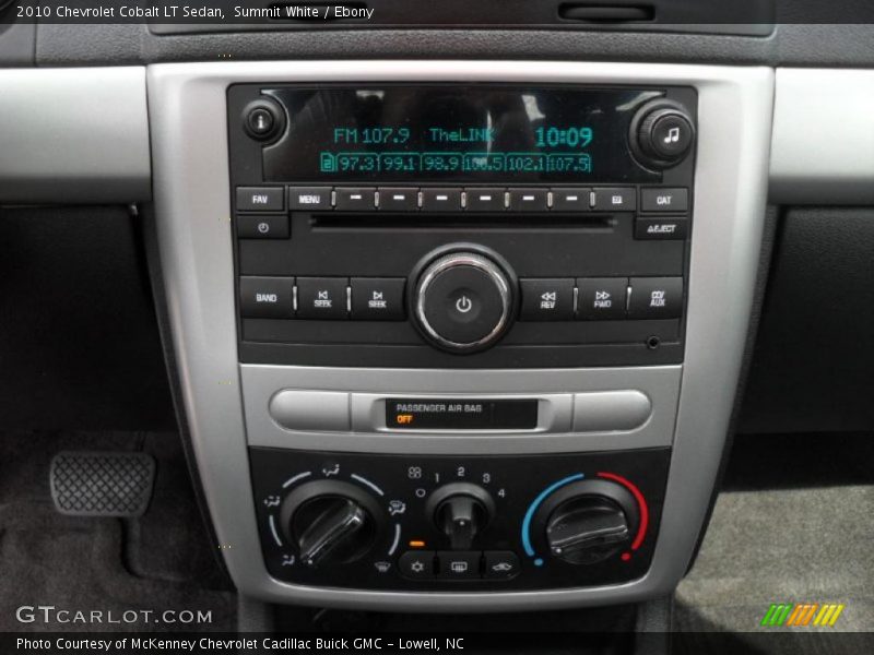 Summit White / Ebony 2010 Chevrolet Cobalt LT Sedan