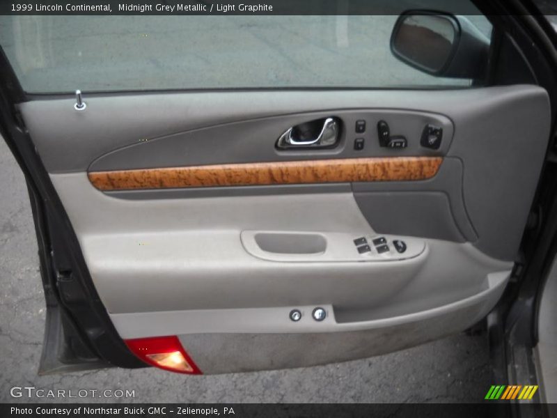 Midnight Grey Metallic / Light Graphite 1999 Lincoln Continental