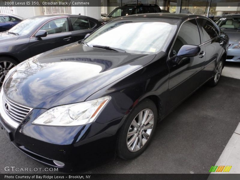 Obsidian Black / Cashmere 2008 Lexus ES 350
