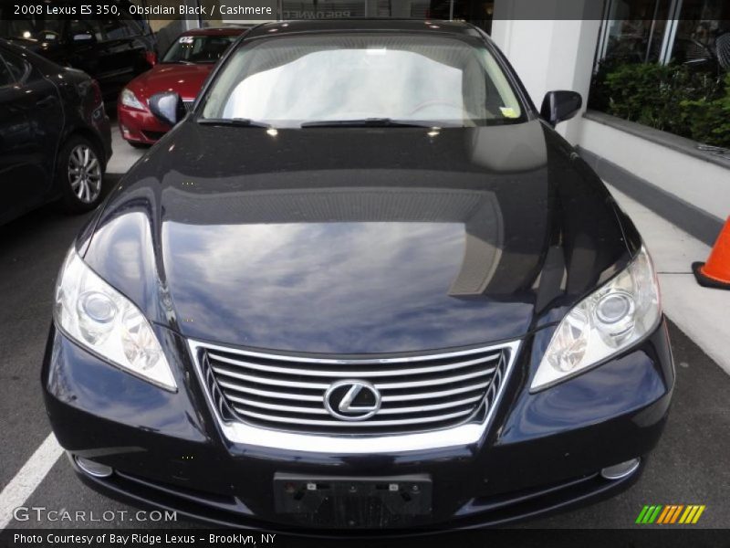 Obsidian Black / Cashmere 2008 Lexus ES 350