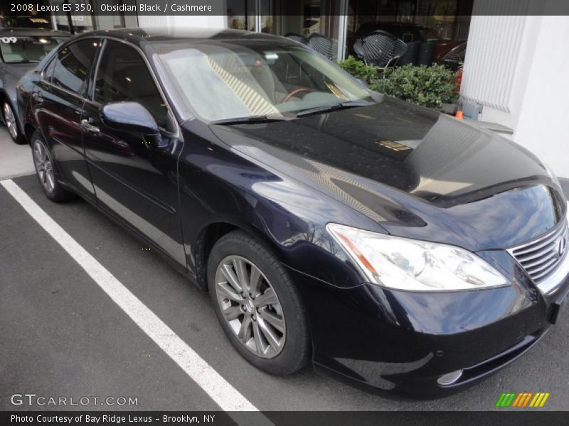 Obsidian Black / Cashmere 2008 Lexus ES 350