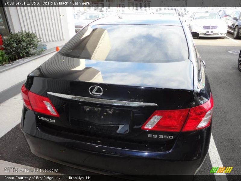 Obsidian Black / Cashmere 2008 Lexus ES 350