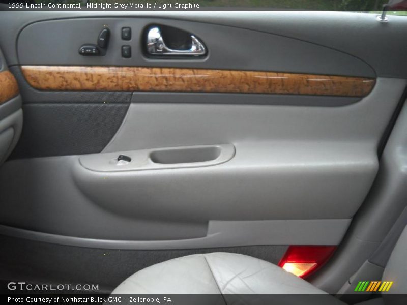 Midnight Grey Metallic / Light Graphite 1999 Lincoln Continental