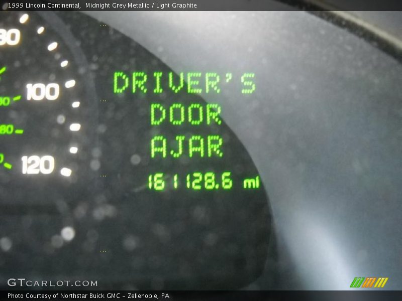 Midnight Grey Metallic / Light Graphite 1999 Lincoln Continental