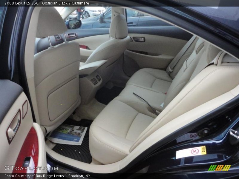 Obsidian Black / Cashmere 2008 Lexus ES 350