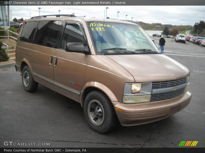 Light Autmnwood Metallic / Neutral 1997 Chevrolet Astro LS AWD Passenger Van