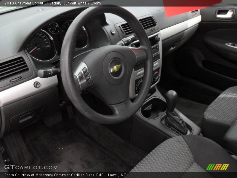 Summit White / Ebony 2010 Chevrolet Cobalt LT Sedan