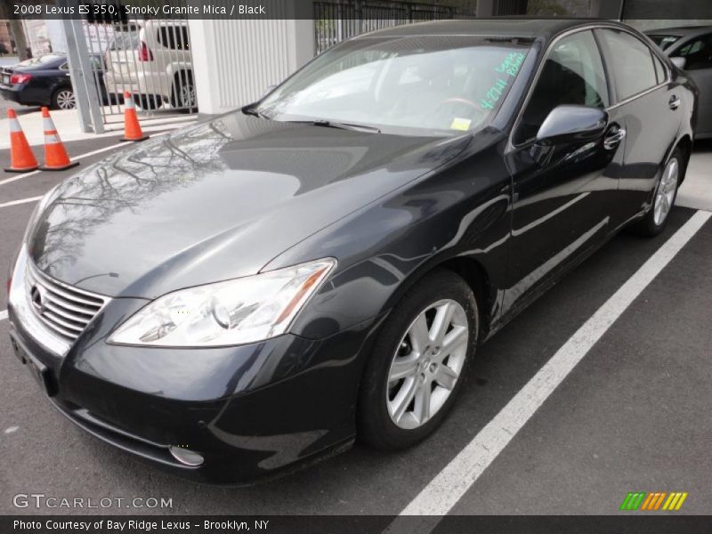 Smoky Granite Mica / Black 2008 Lexus ES 350