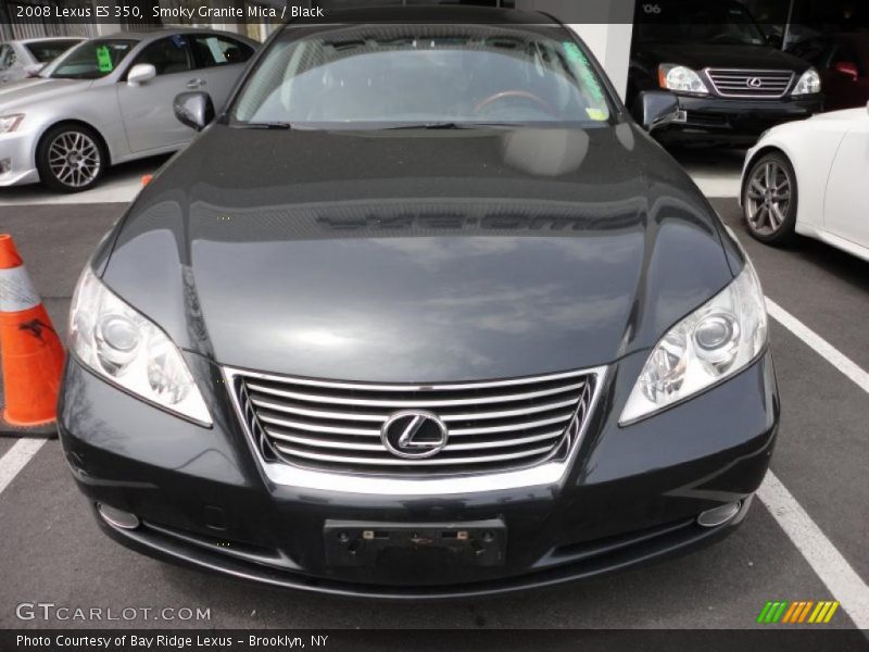 Smoky Granite Mica / Black 2008 Lexus ES 350
