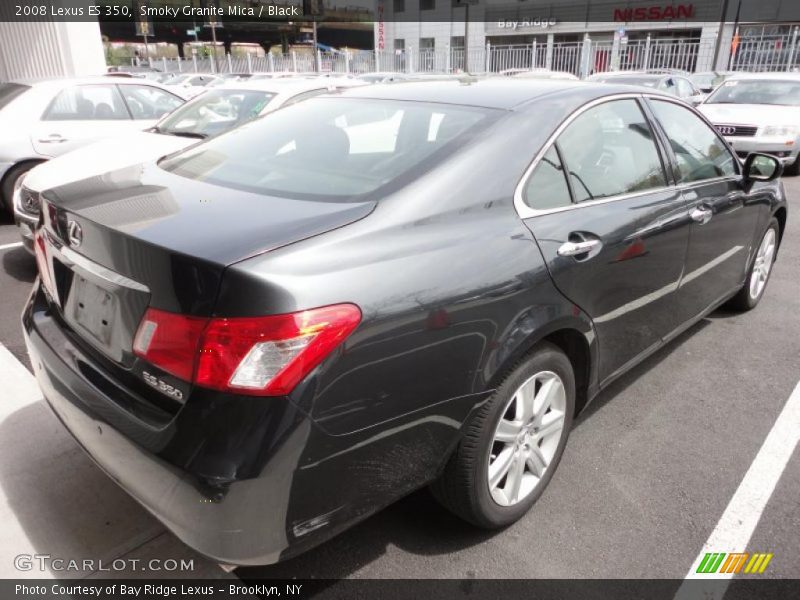 Smoky Granite Mica / Black 2008 Lexus ES 350