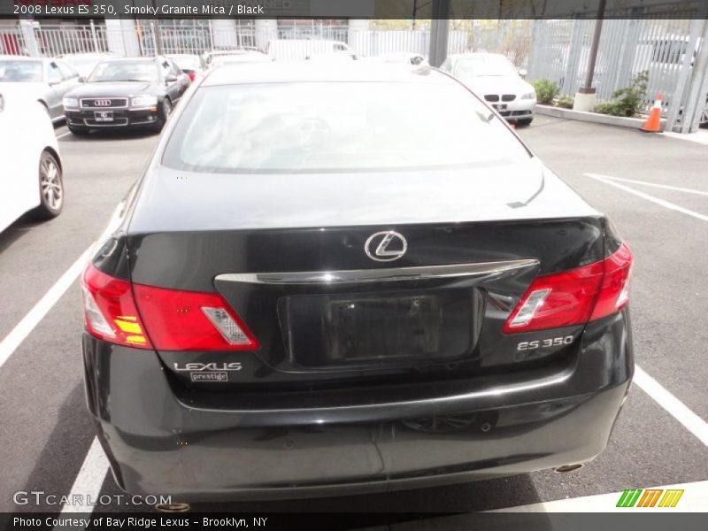 Smoky Granite Mica / Black 2008 Lexus ES 350