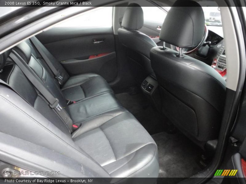 Smoky Granite Mica / Black 2008 Lexus ES 350