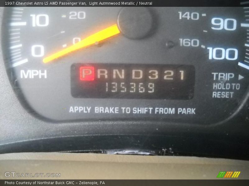 Light Autmnwood Metallic / Neutral 1997 Chevrolet Astro LS AWD Passenger Van