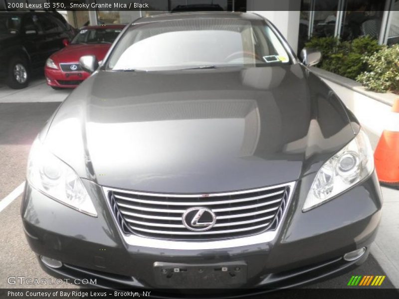 Smoky Granite Mica / Black 2008 Lexus ES 350